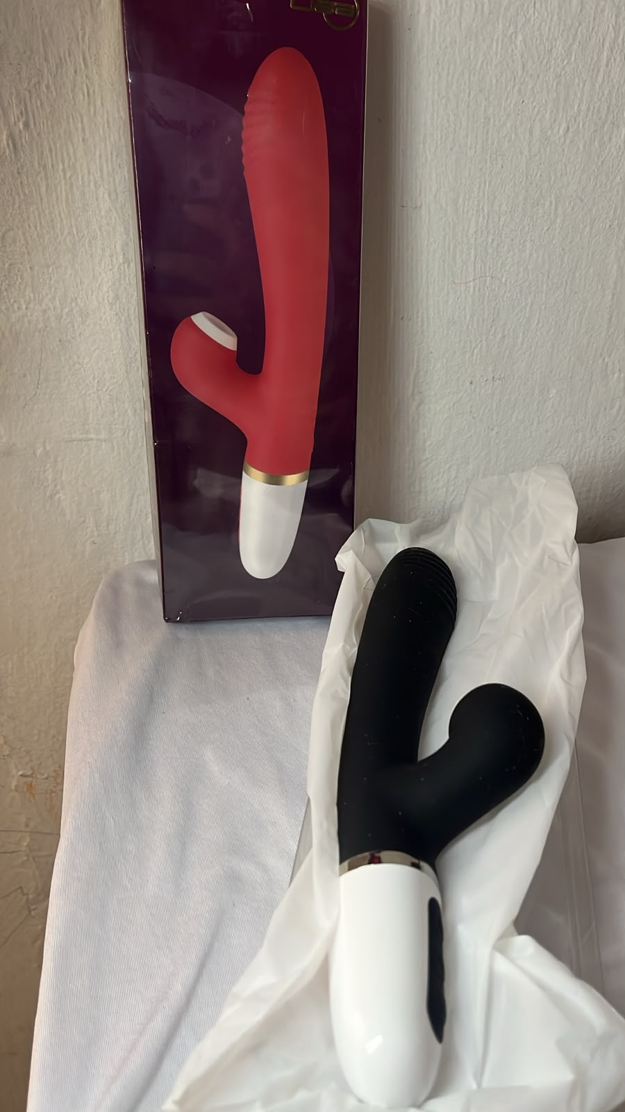 Vibrador Duplo Preto 7 Potências