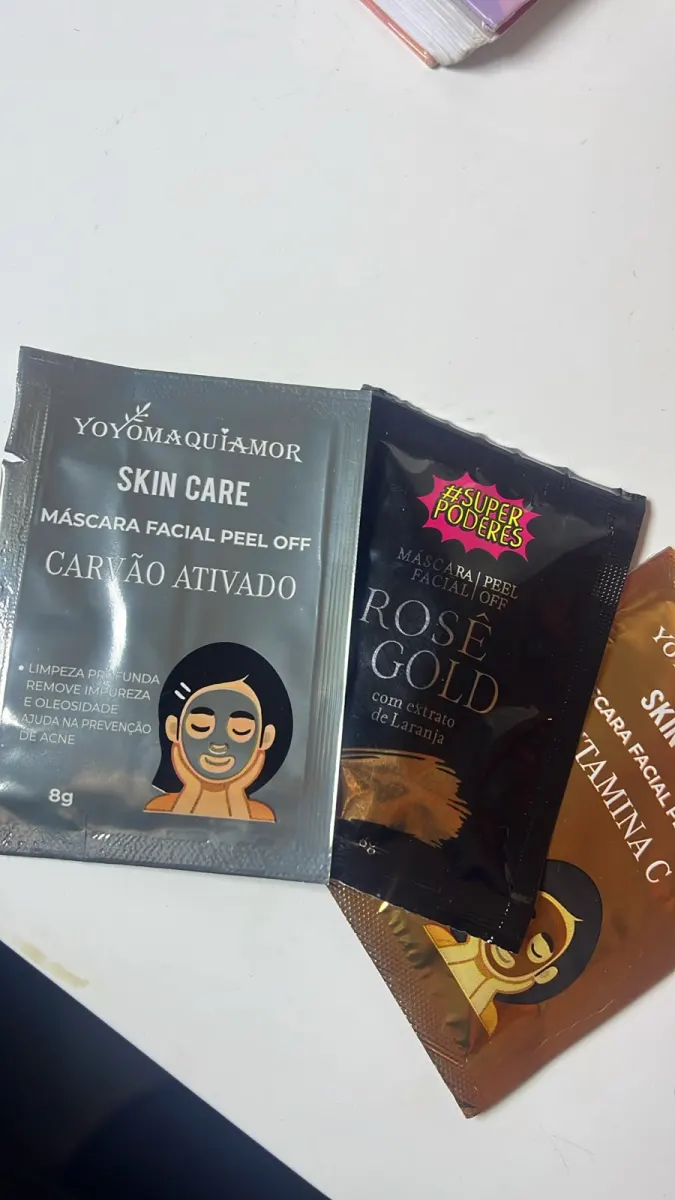 Mascara Facial Peel Off Carvao Ativado