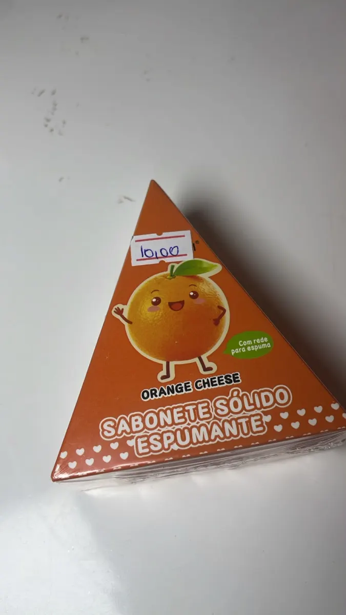 Sabonete Solido Espumante Orange Cheese