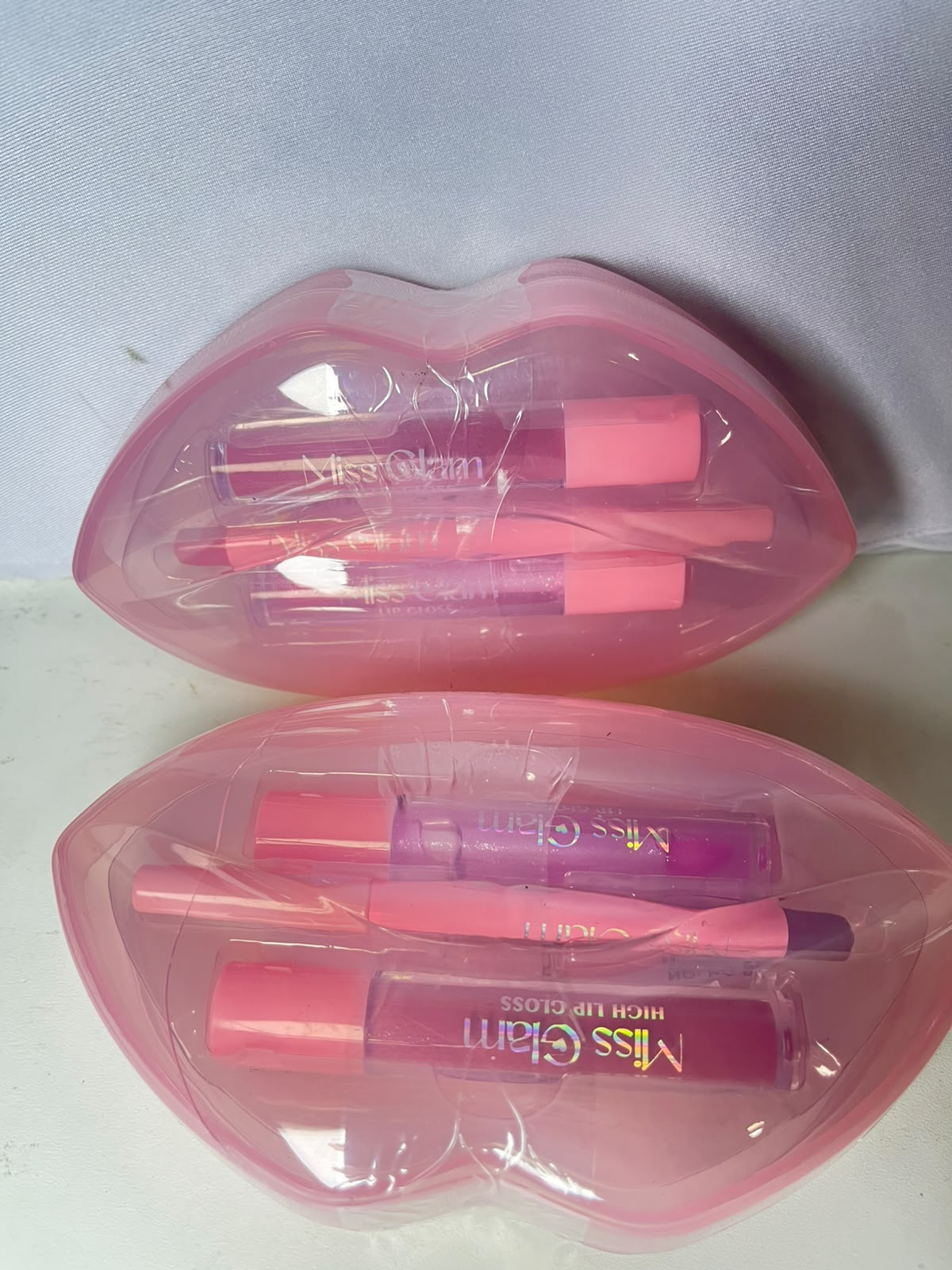 Kit Miss Glam Lápis, Gloss e Batom